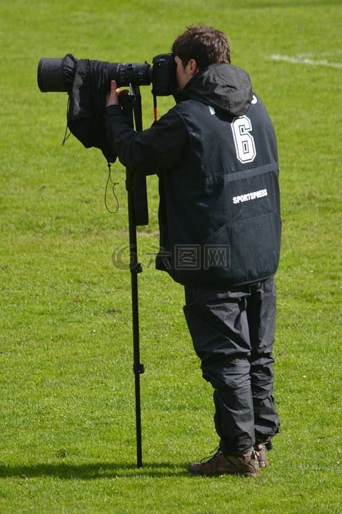 摄影师,相机,工作