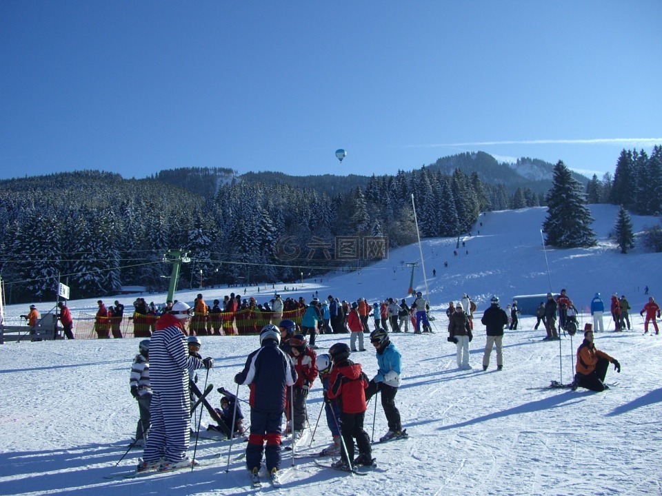 滑雪经验教训,儿童滑雪课程,滑雪教练