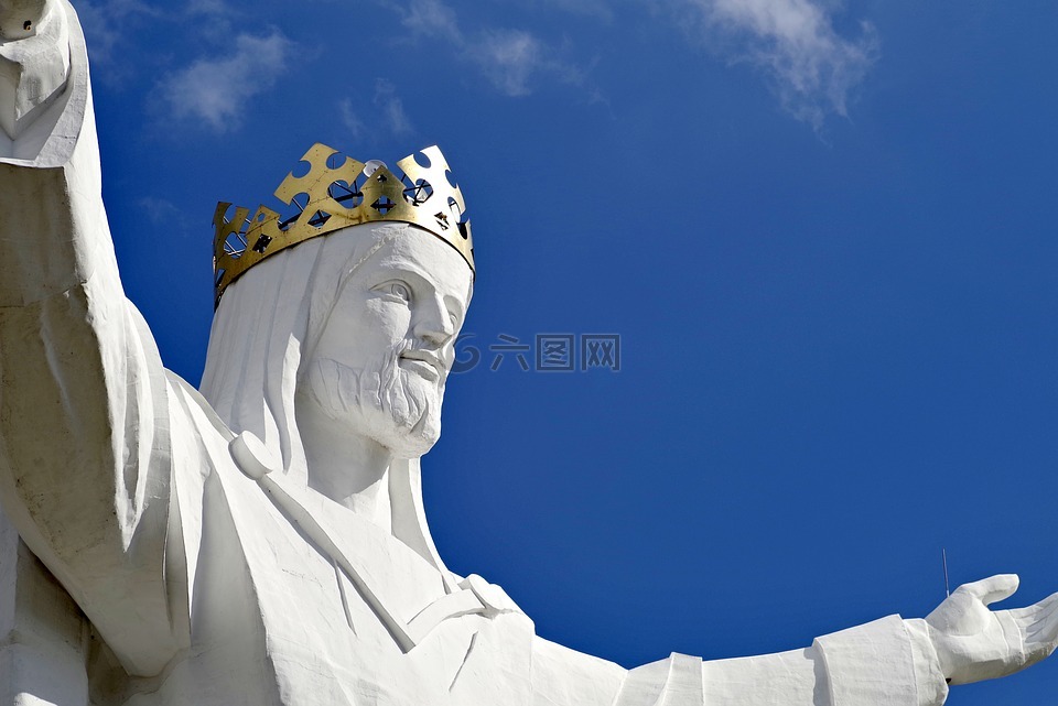 耶稣,雕塑,巨大