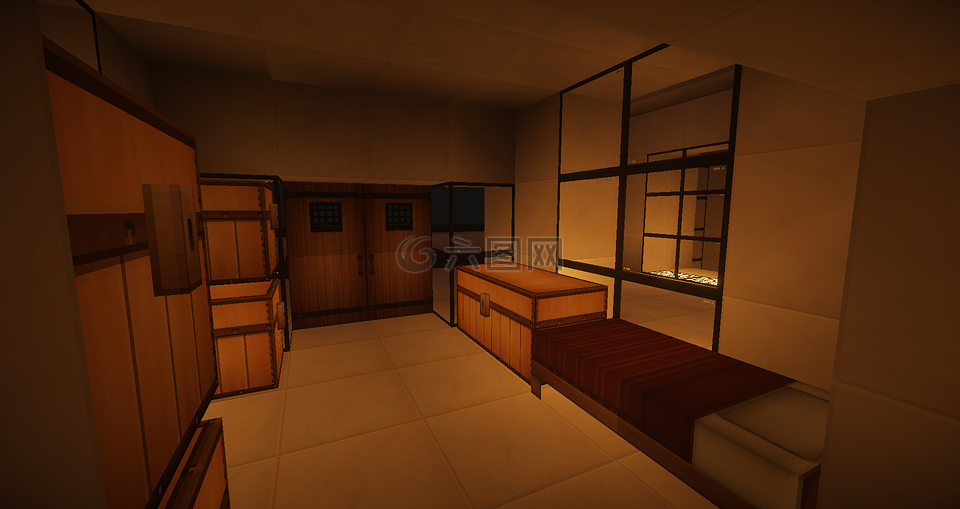 Minecraft 卧室 现代建筑高清图库素材免费下载 图片编号 六图网