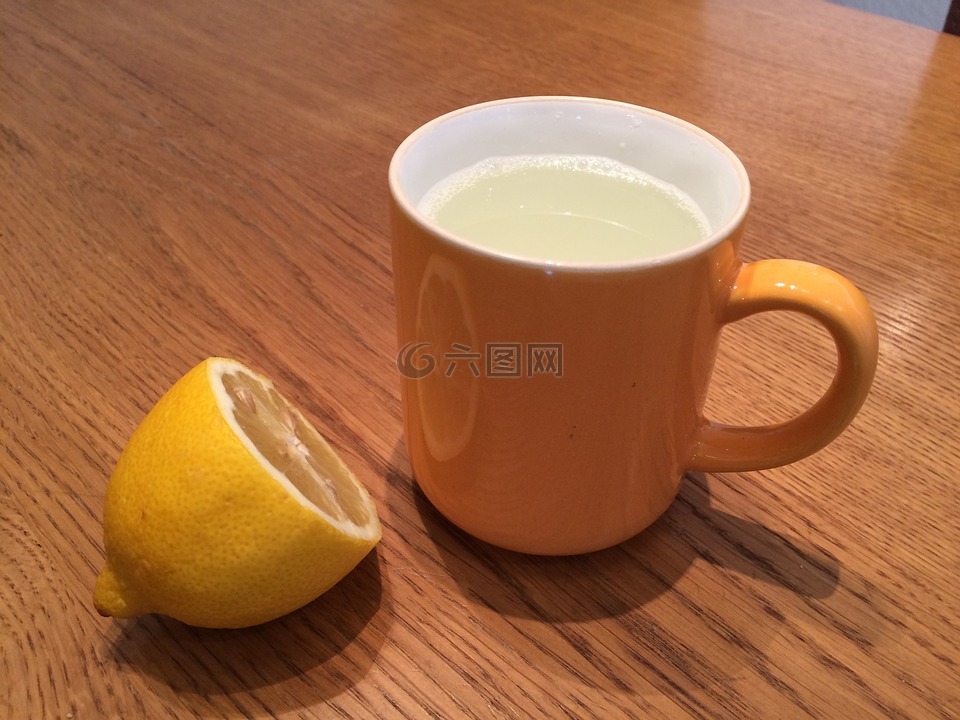 柠檬茶,冷,健康