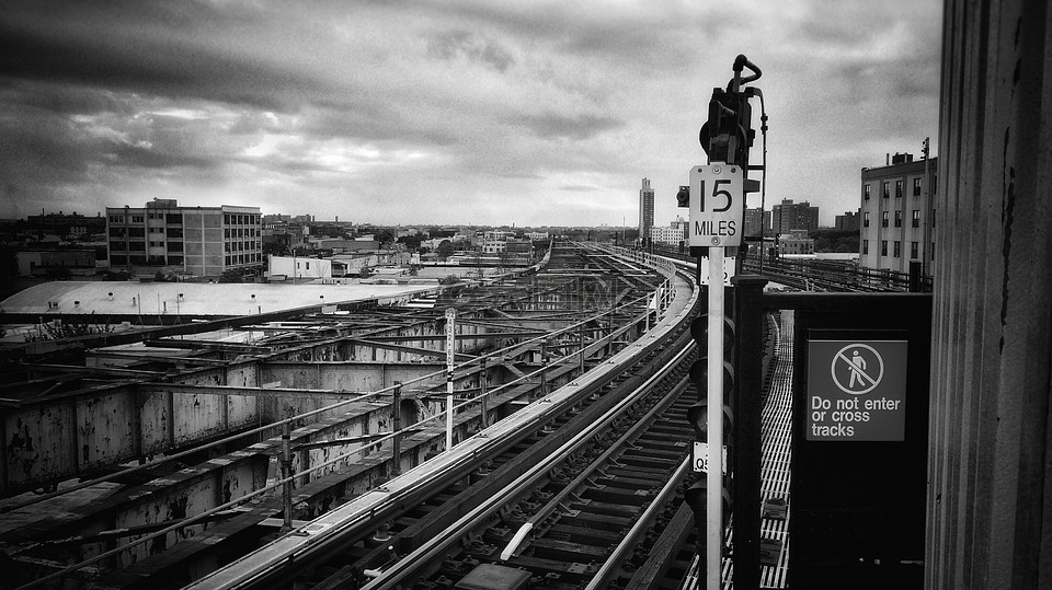 纽约,地铁,交通