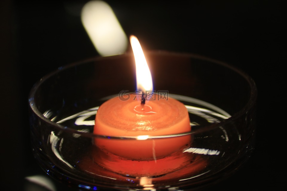 蜡烛,希望,火光