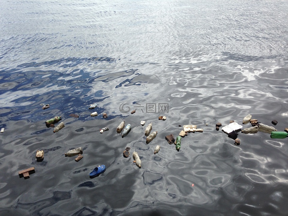 水,污染,塑料