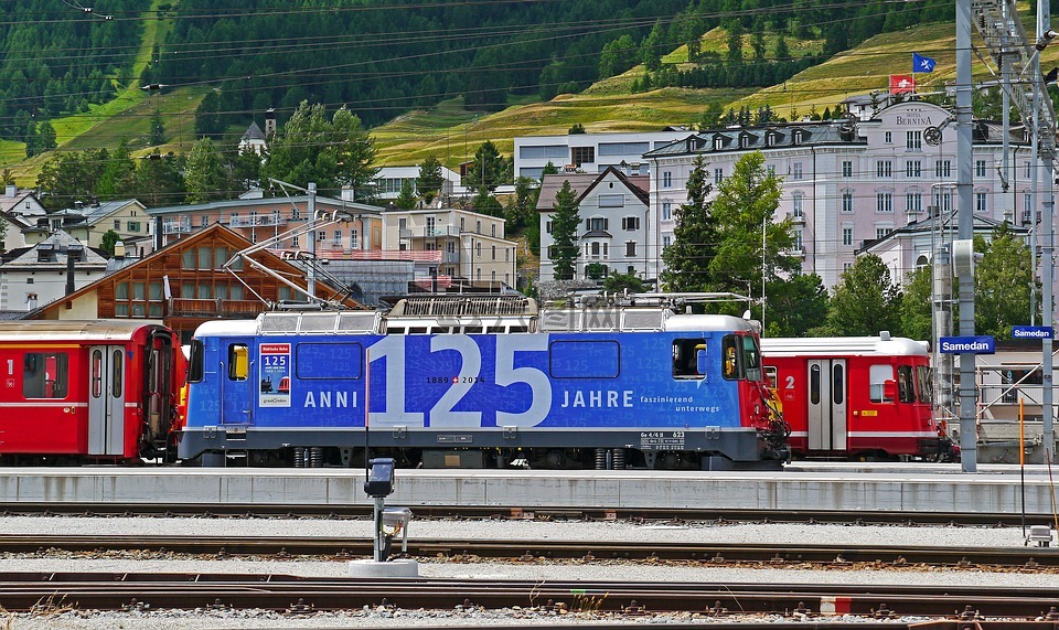 雷蒂亚铁路,瑞士,周年