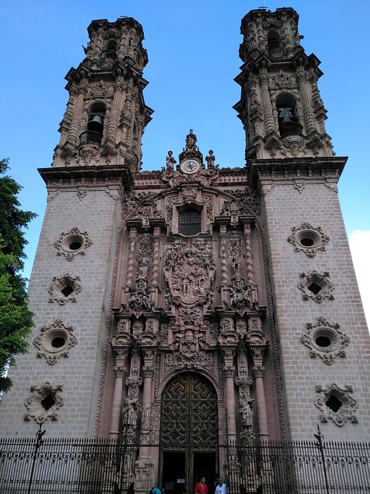 墨西哥,塔斯科,教堂