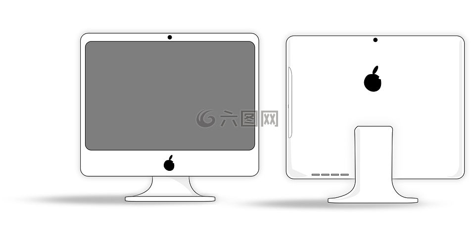 苹果电脑公司 Mac 监视器高清图库素材免费下载 图片编号 7105202 六图网