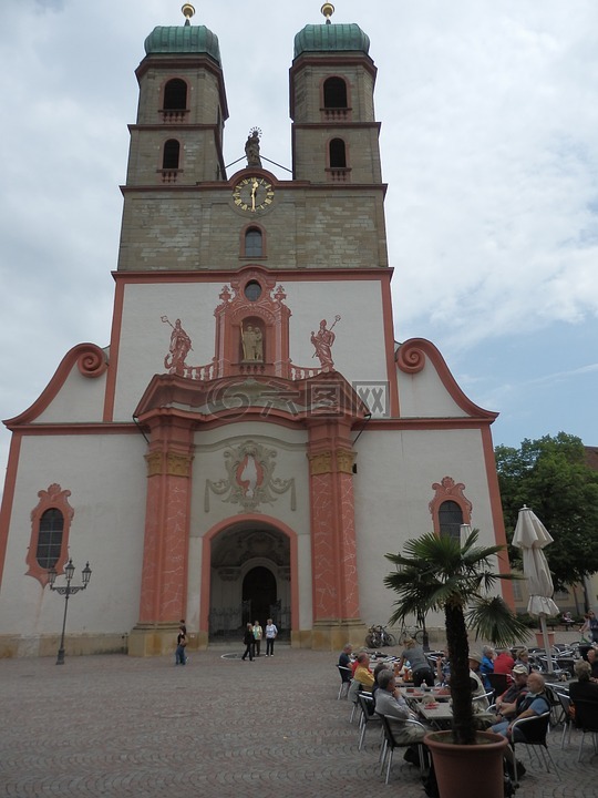 fridolinsmünster,坏 säckingen,咖啡街