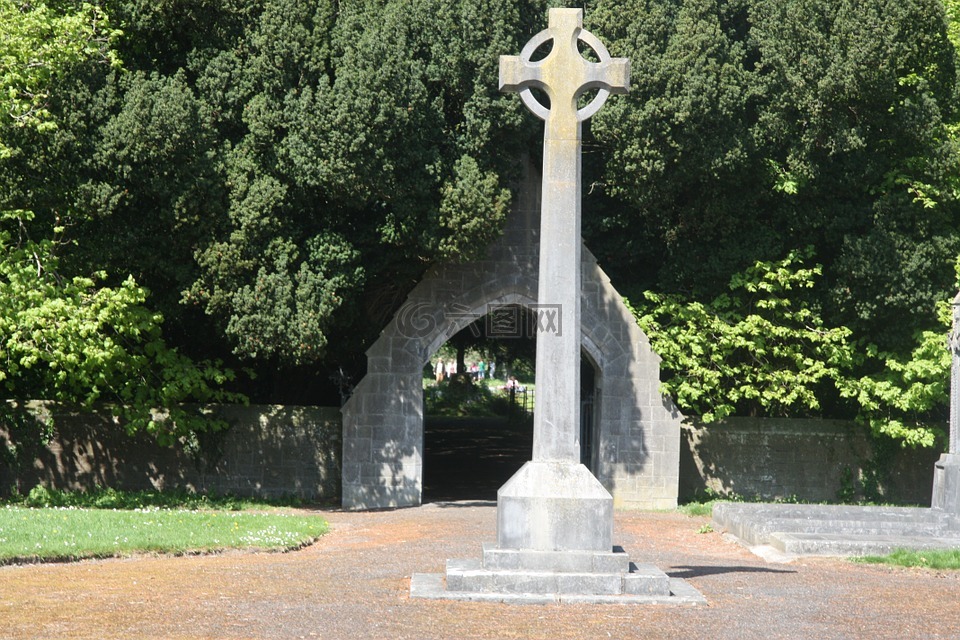 爱尔兰神墓地,圣帕特里克学院的墓地,爱尔兰大学墓地