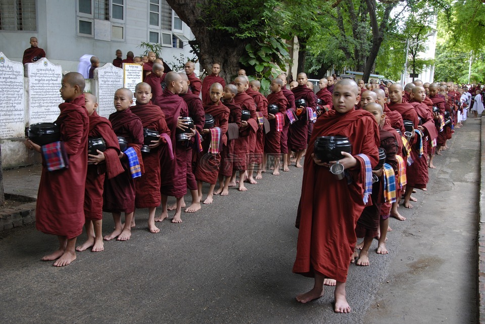 缅甸,僧侣,宗教