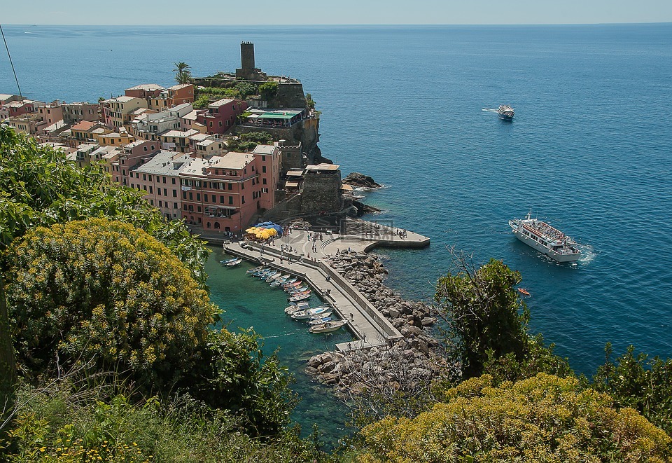 意大利,五渔村,vernazza