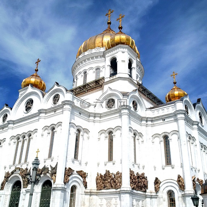 莫斯科,基督救世主大教堂,大教堂