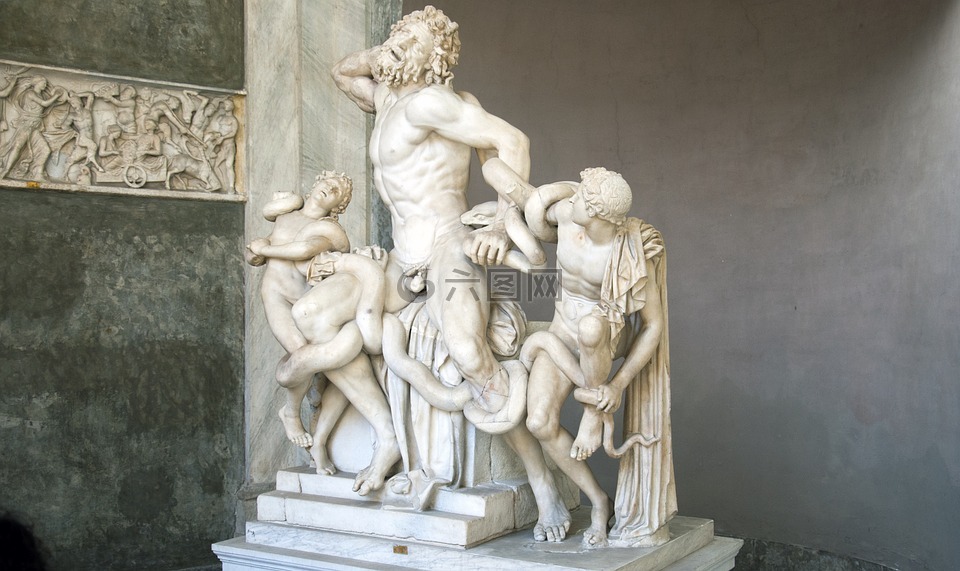拉奥孔,雕像,希腊语