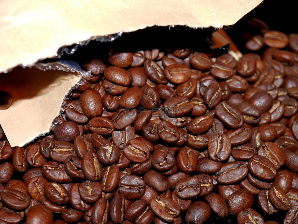 咖啡豆,包装,咖啡馆