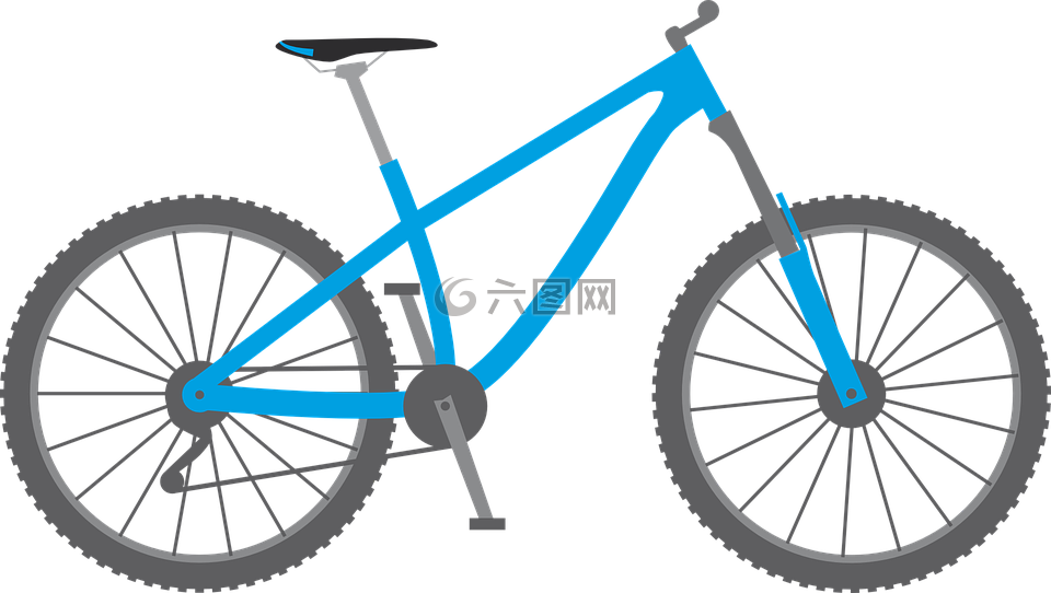 自行车,轮,山地自行车