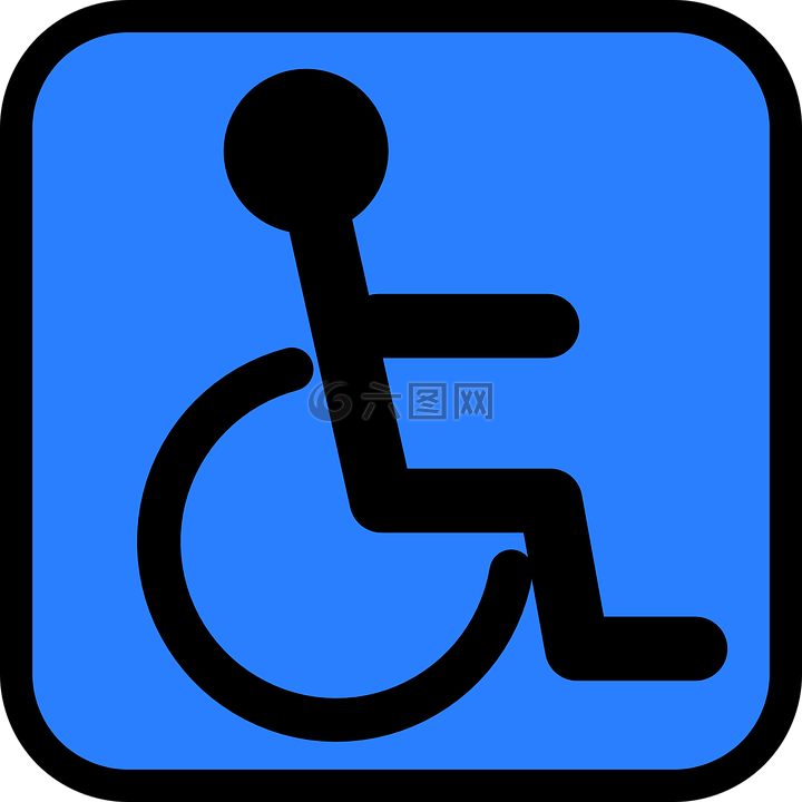 轮椅,人,辅助功能
