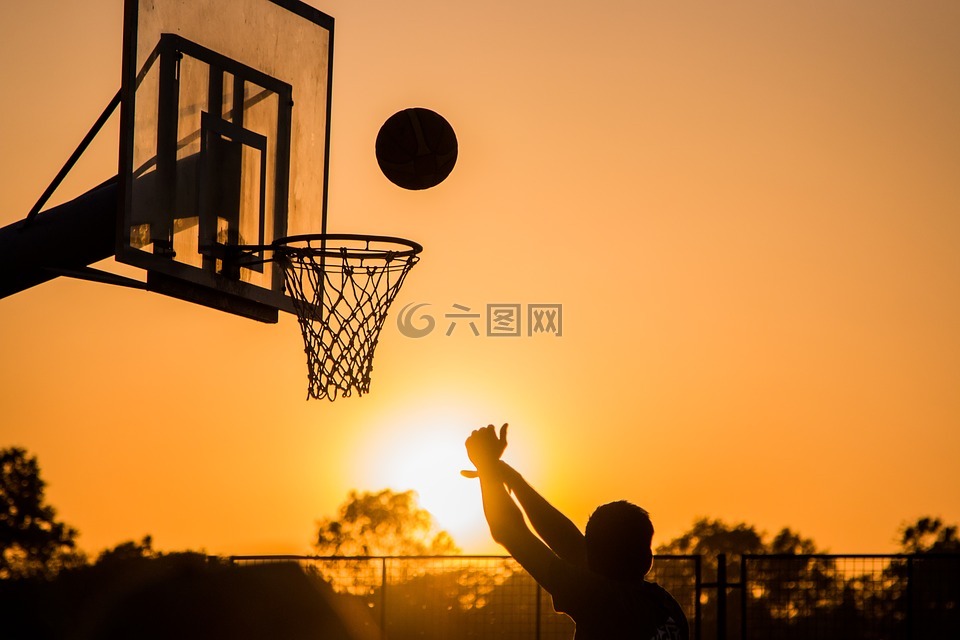 篮球,运动,球