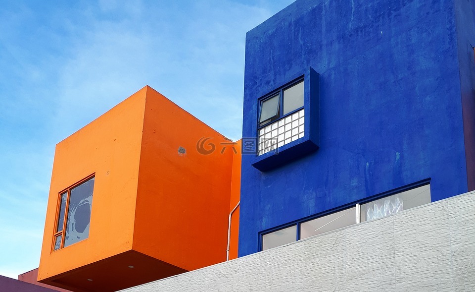 结构,艺术区,外墙