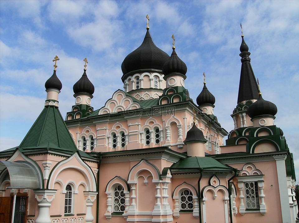 波克罗夫斯基修道院,基辅,乌克兰