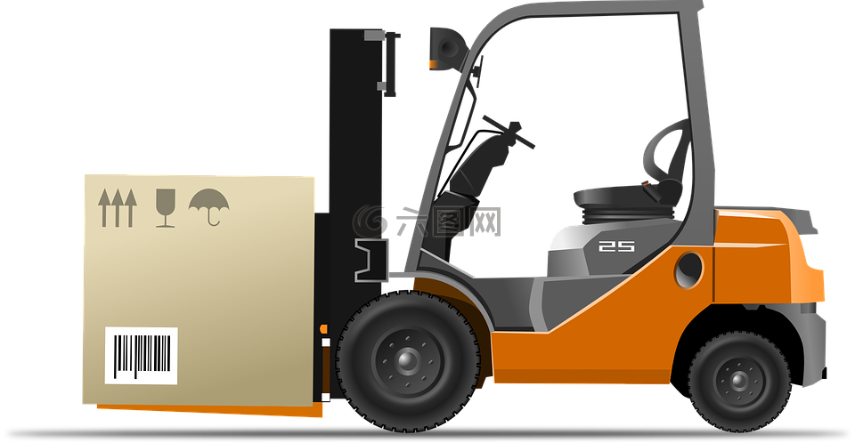 盒,车,叉车