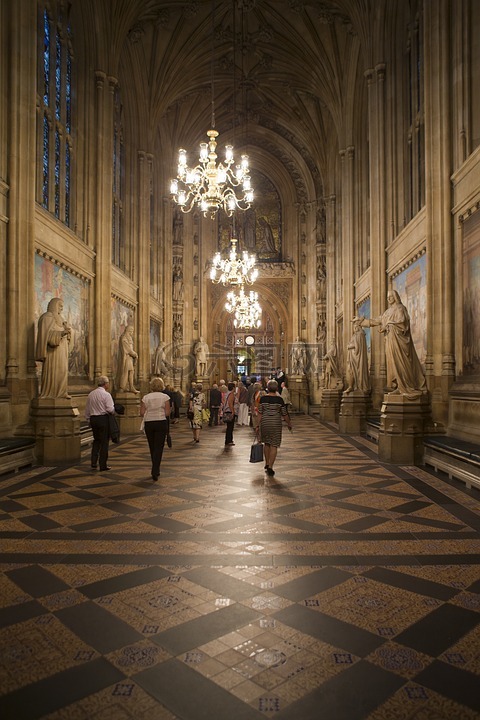 威斯敏斯特宫,权力走廊,议会英国房屋
