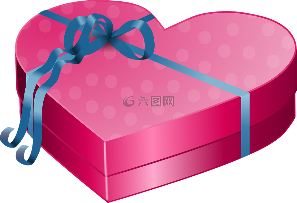 盒,礼物,爱