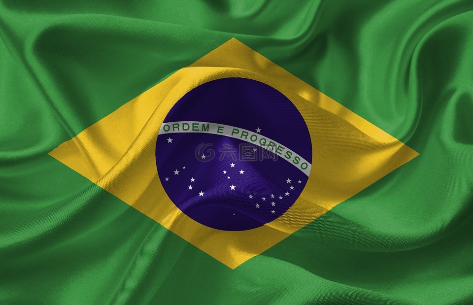 巴西,标志,国家