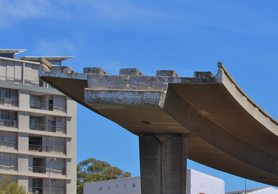 bauruine,公路,路的尽头