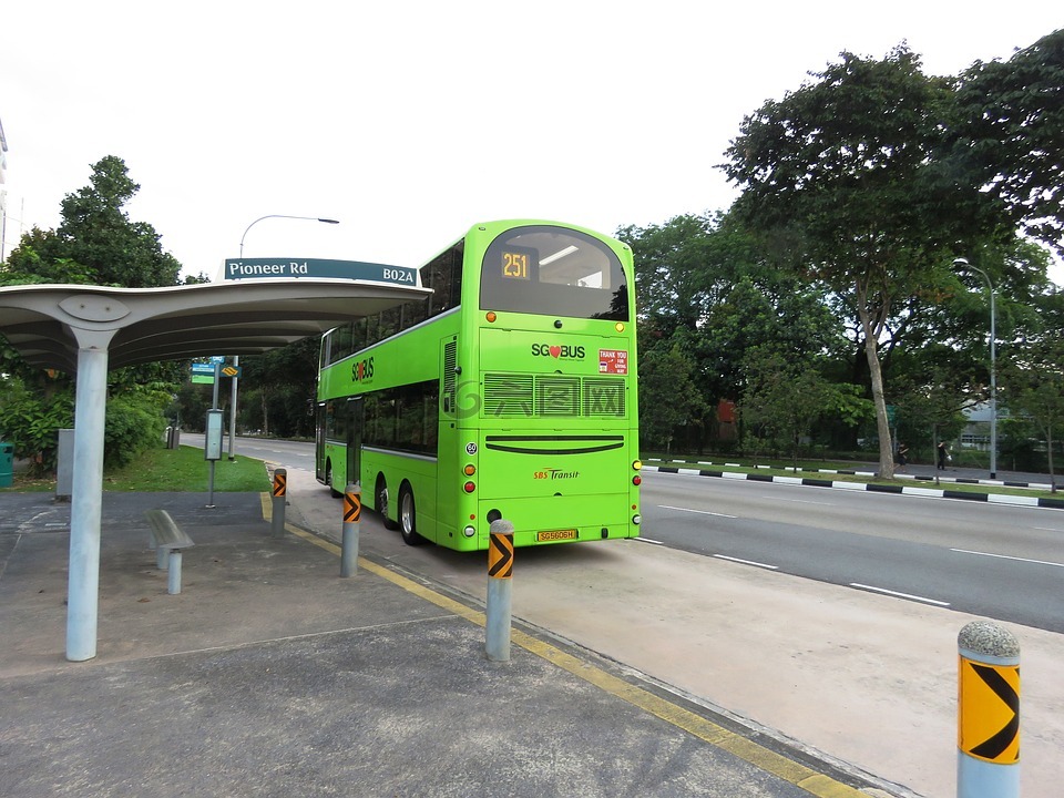 总线,巴士站,新加坡