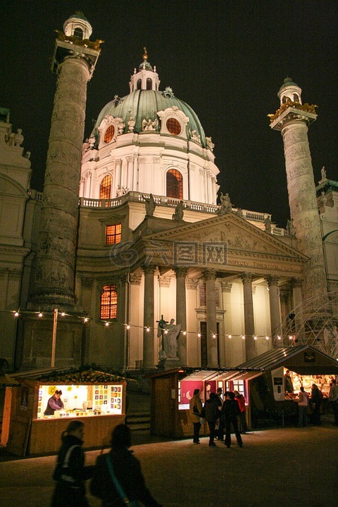 维也纳,圣查尔斯教堂,教会