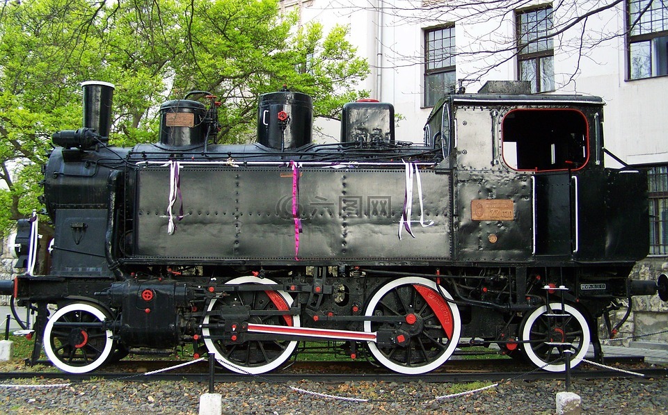 蒸汽引擎,铁路运输,老火车头