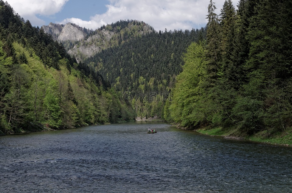 河,pieniny,旅游