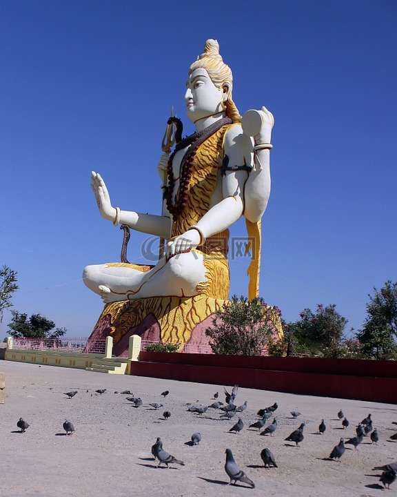雕像,湿婆,神