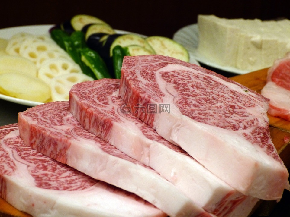 肉,牛肉,神户牛肉