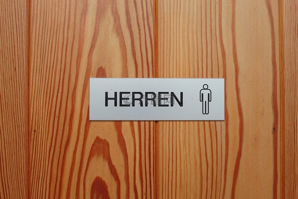 厕所标志,男士,厕所