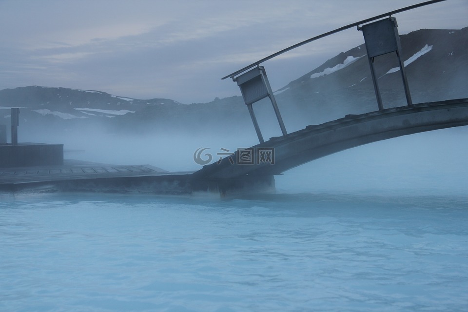 冰岛,温泉,水