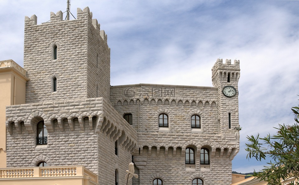 摩纳哥,王子城堡,gebeute