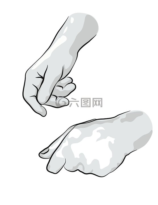 音乐家的手,带手,手