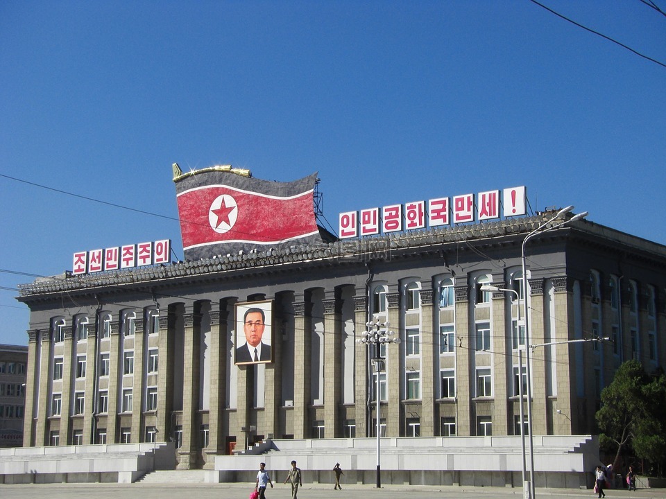 北朝鲜,平壤,建筑