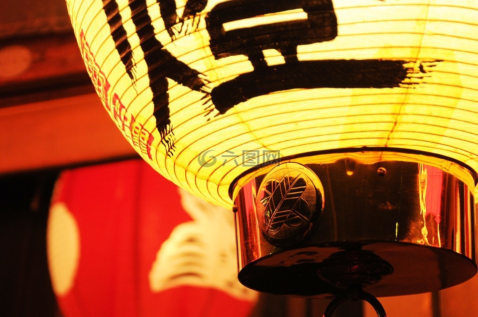 灯笼,日本,中国