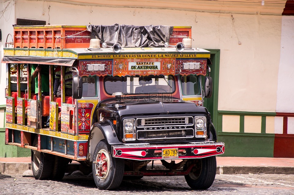 哥伦比亚,奇瓦,卡车