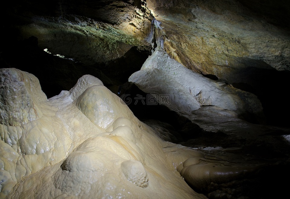 钟乳石洞,苏菲洞穴,石笋