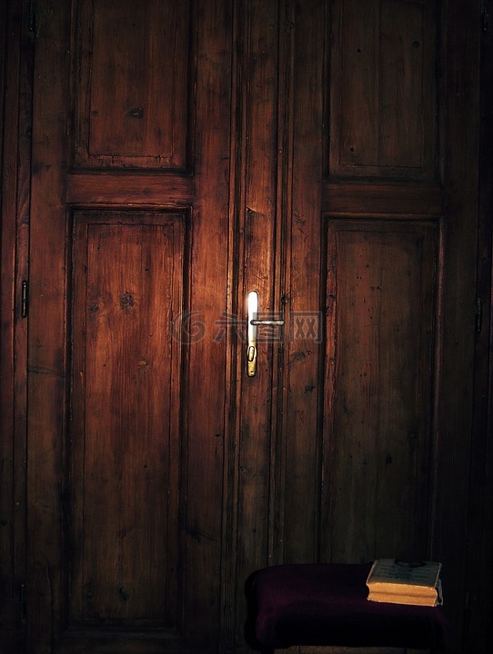 木质门,入口,内