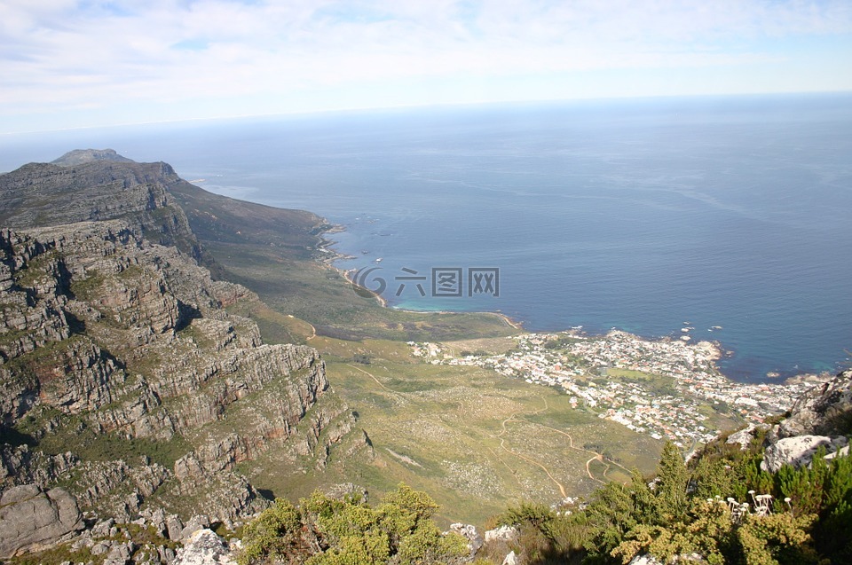 桌山,南非,海岸