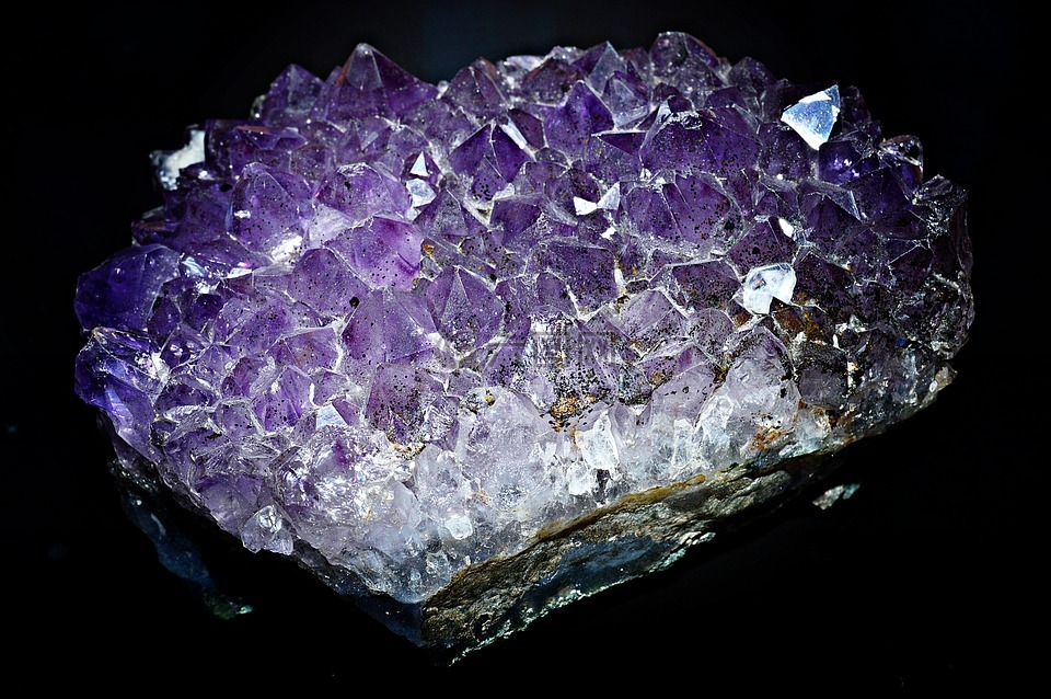 矿产,石,紫水晶