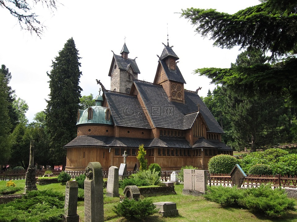 木板教堂旺,卡尔帕奇,波兰