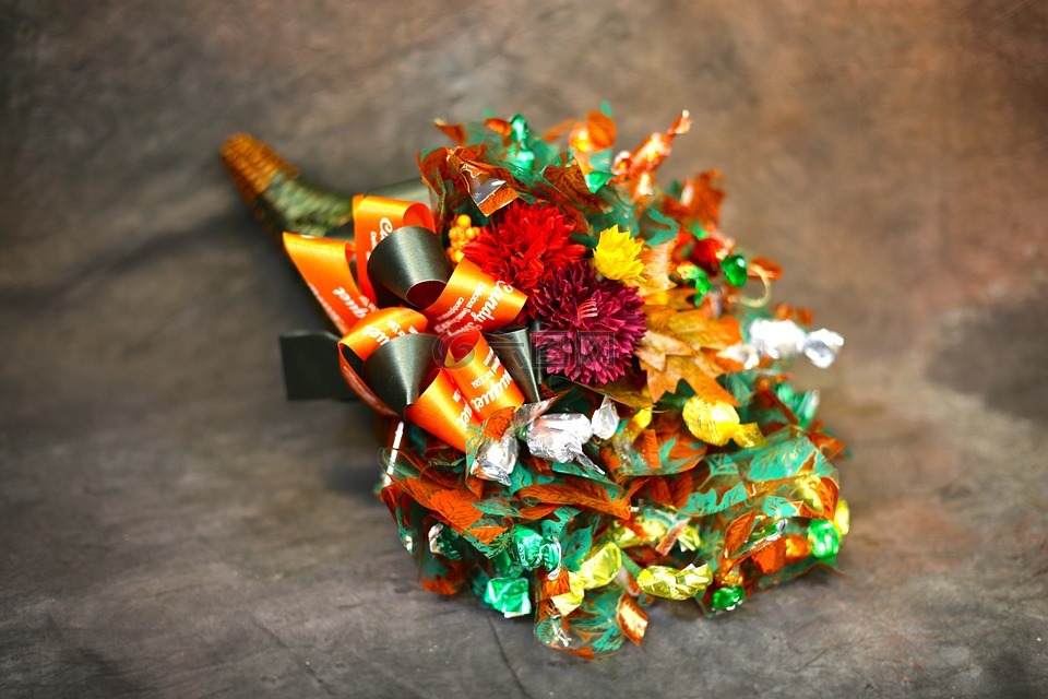 花束,鲜花,十月