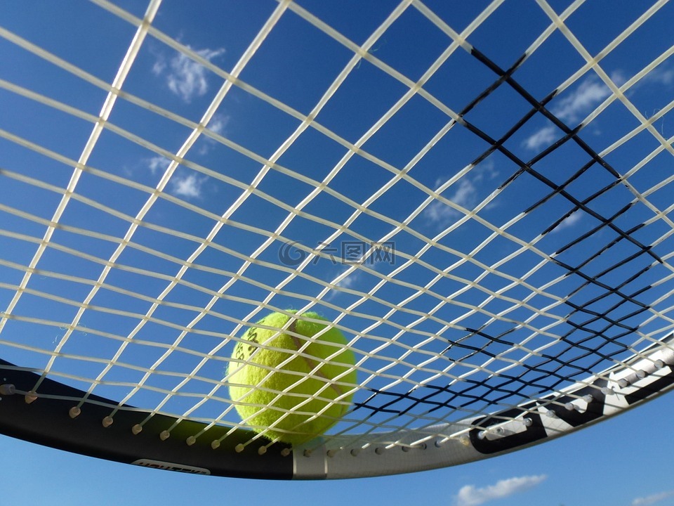 网球,网球拍,体育