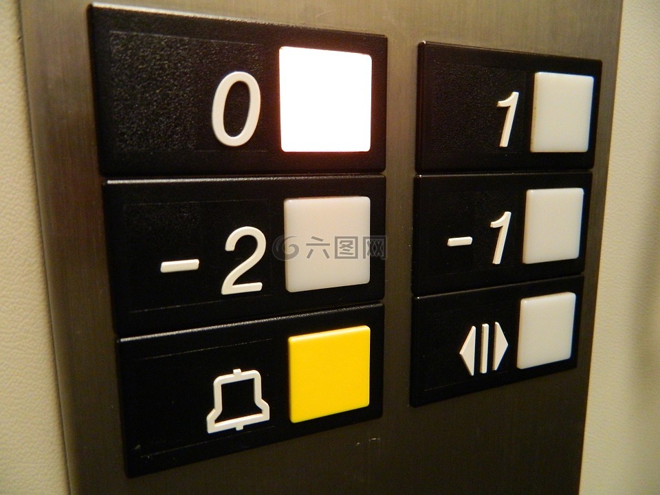 电梯,按钮,报警