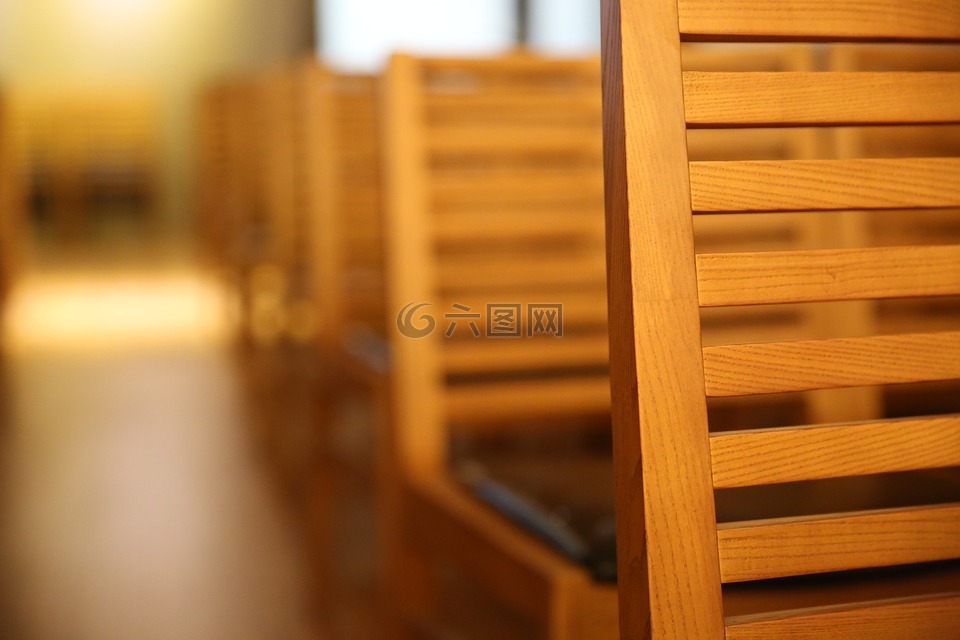 椅子,木材,木椅